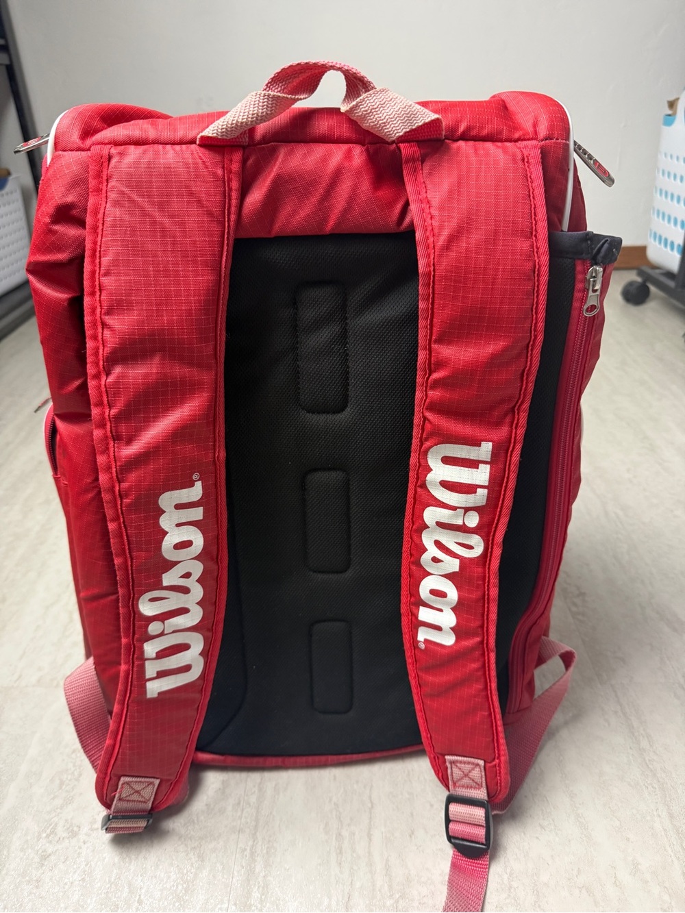Wilson Tennis backpack Tour V 5 Red backpack - Picture 4 of 6